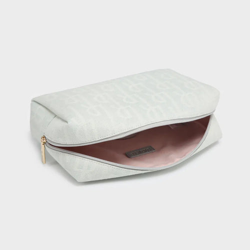 BEAUTY CASE in denim – AZZURRO