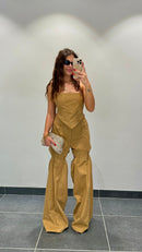 COORDINATO TEXAS CAMMELLO