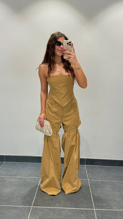 COORDINATO TEXAS CAMMELLO