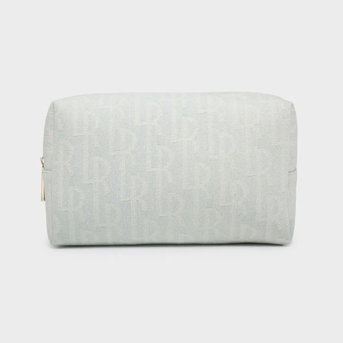 BEAUTY CASE in denim – AZZURRO