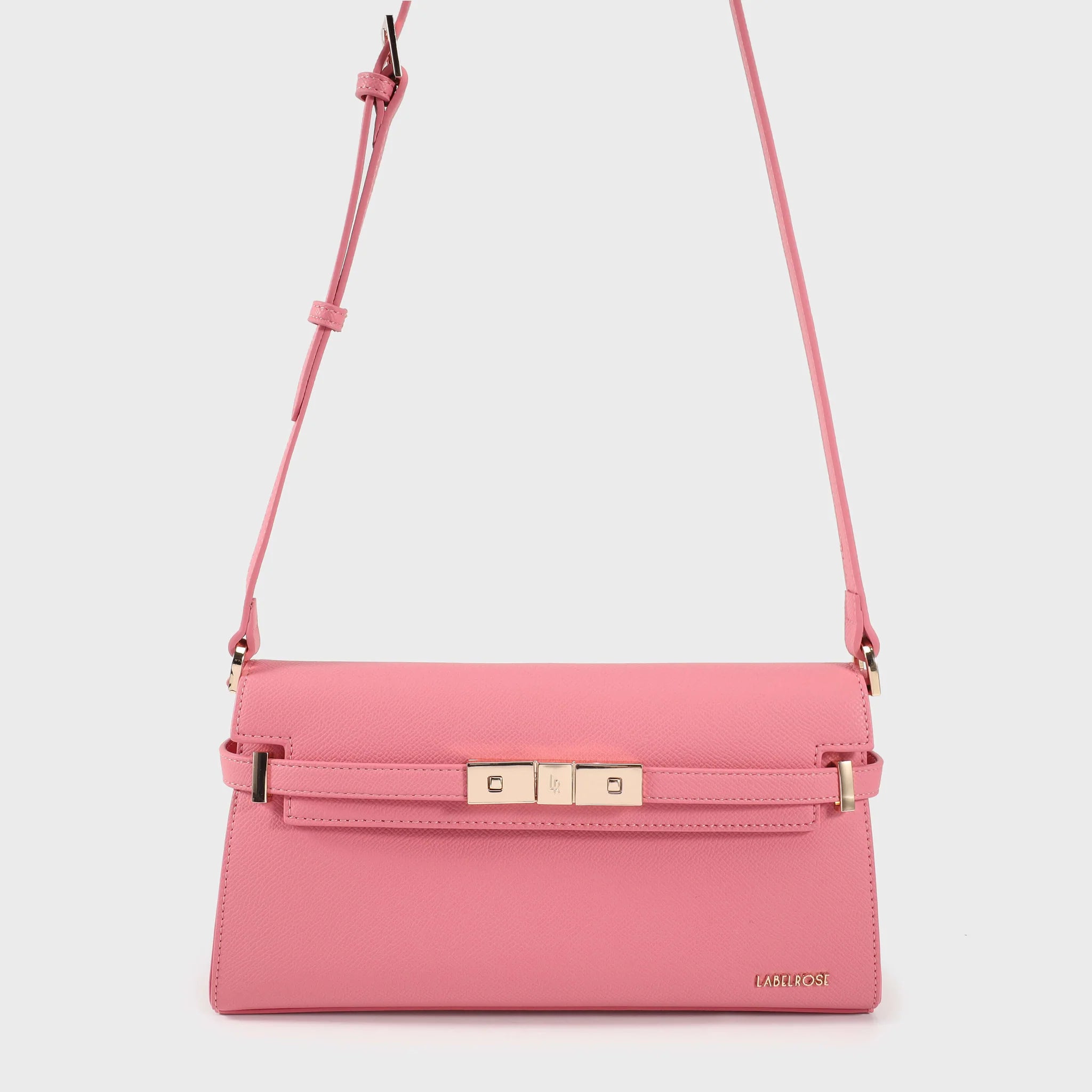 Borsa a tracolla GRACE LONG - PINK - LABEL ROSE