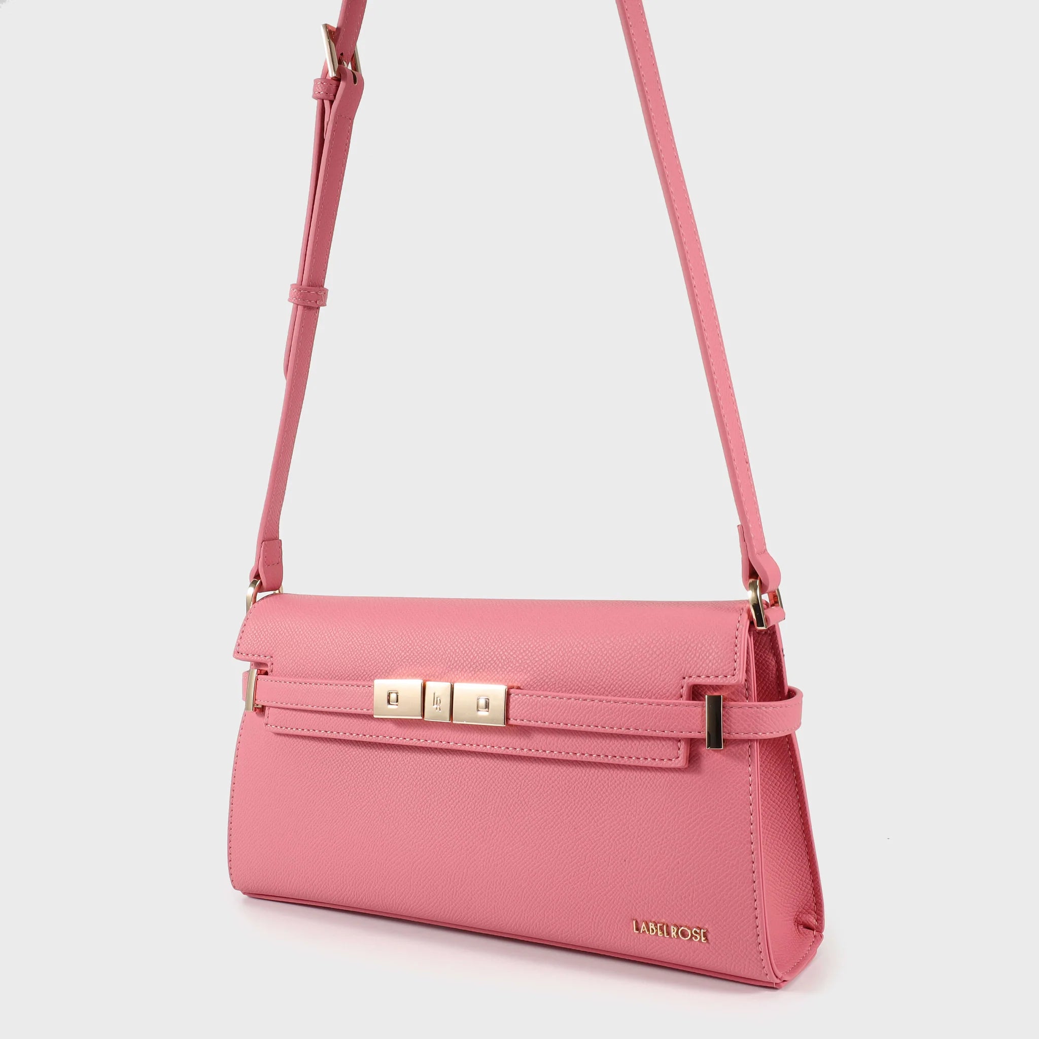 Borsa a tracolla GRACE LONG - PINK - LABEL ROSE
