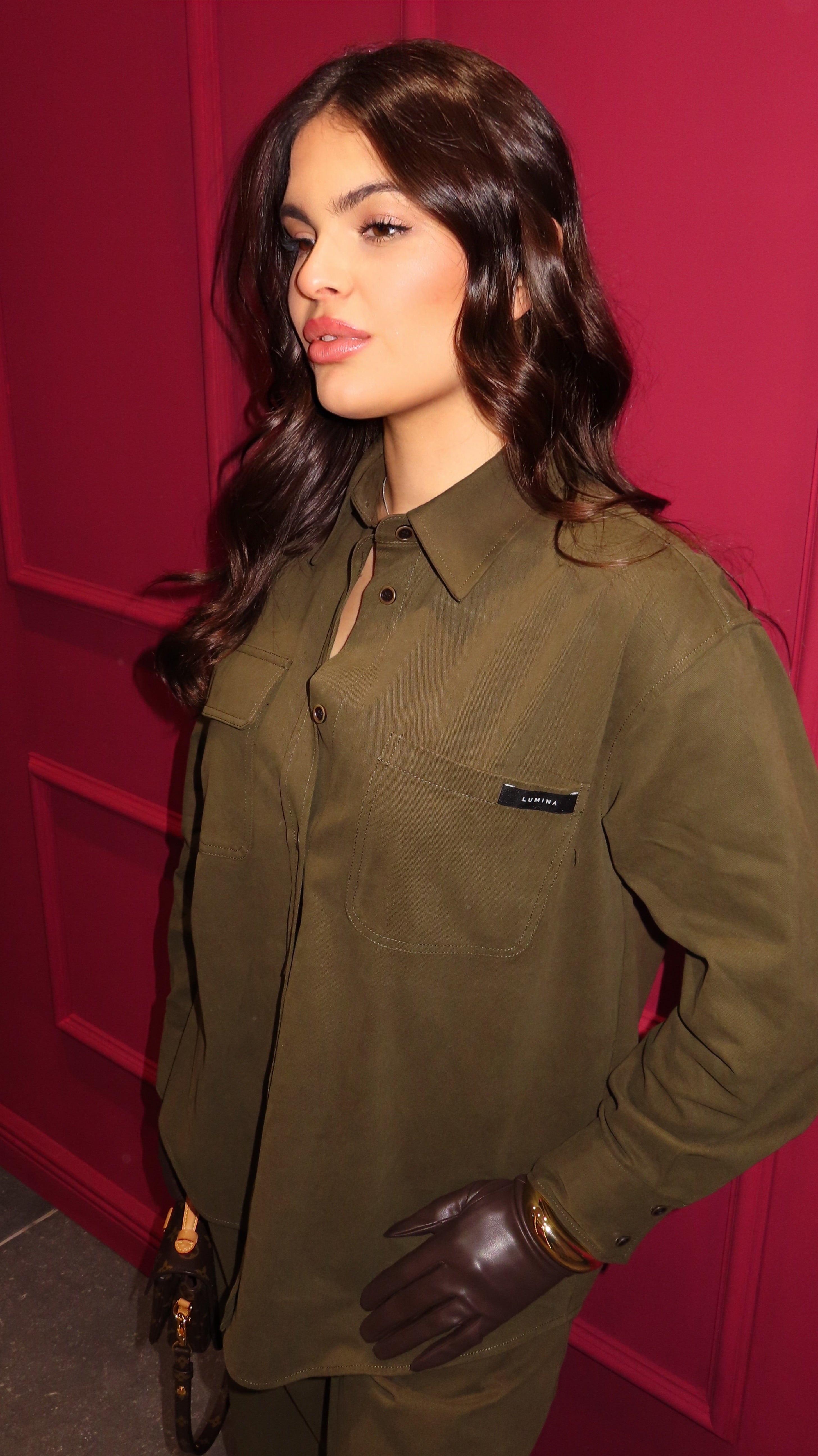 COORDINATO SOPHIE VERDE MILITARE BY LUMINA