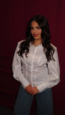 CAMICIA SLIM SPALLINE BIANCA