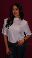 T-SHIRT SPALLINE JUST BIANCA