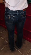 JEANS ZAMPA VITA BASSA 80273